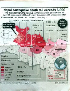 Nepal Earthquake Death Toll May 2015